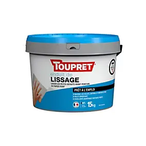 Enduit de lissage prêt à l'emploi Toupret 15kg