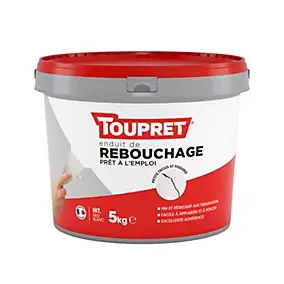 Enduit de rebouchage prêt à l'emploi Toupret 5kg