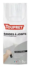 Enduit bande à joint en poudre Toupret 5kg