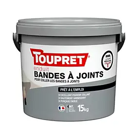 Enduit bande à joint prêt à l'emploi Toupret 15kg