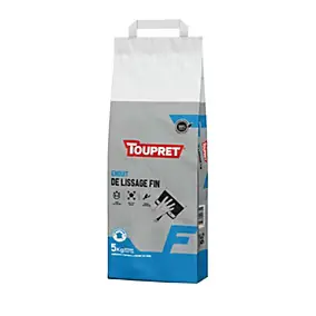 Enduit de lissage pour finition en poudre Toupret 5kg