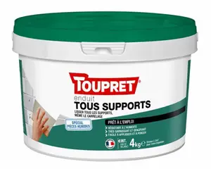 Enduit de lissage tous supports 4 kg