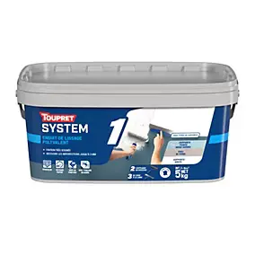 Enduit de lissage polyvalent Toupret System 1 - 5 kg