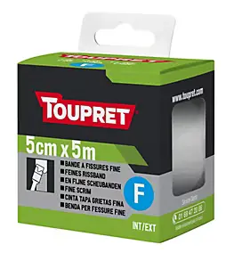 Bande à fissure fine calicot 5cm x 5m Toupret