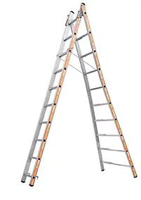 Échelle transformable 2 x 10 marches Tubesca