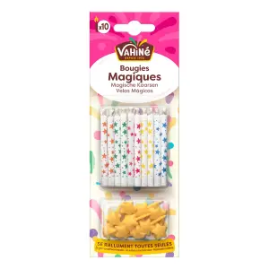 VAHINE Bougies magiques 10 bougies