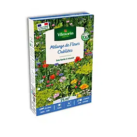 Graines mélange de fleurs oubliées Vilmorin 25m²