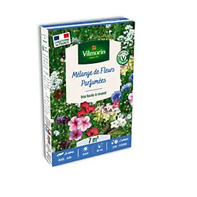 Graines mélange de fleurs parfumées Vilmorin 7m²