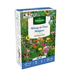 Graines mélange de fleurs Mellifères Vilmorin 50m²
