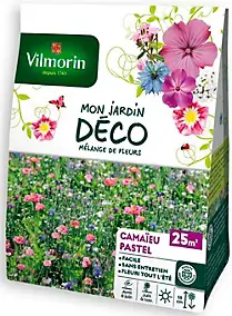 Graines mélange Camaieu Pastel 25 m2