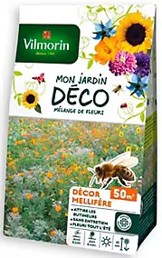 Graines mélange de fleurs Mellifère 50 m²