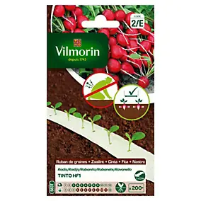 Graines en ruban Radis Tinto HF1 5m Vilmorin