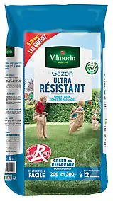 Gazon ultra résistant pour zones de passage Vilmorin 5 kg