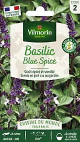 Graines de basilic variété "Blue Spice" Vilmorin semis de février à mai