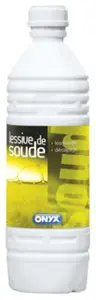 Lessive de soude pour murs, boiseries, peintures, éviers, lavabos - 1 L