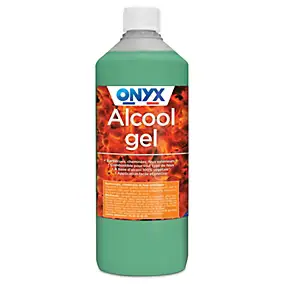 Alcool gélifié barbecue, cheminées, feux extérieurs Onyx 1L