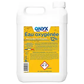 Eau Oxygénée 12% pour bois et textiles Onyx 5L