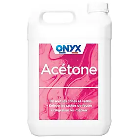 Dissolvant Acétone Onyx en bidon de 5 litres