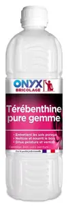 Térébenthine pur gemme Inflammable - 1 L