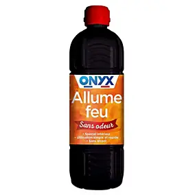 Liquide allume-feu sans alcool Onyx en bouteille capacité 1 L