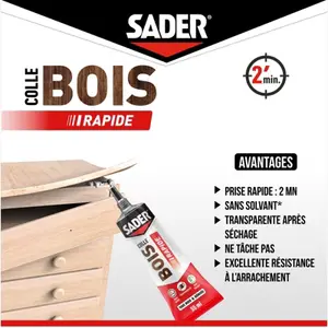 Colle vinylique à bois intérieur