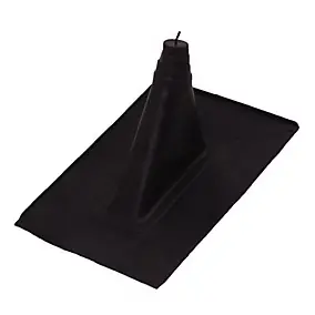 Tuile plastique avec cône pour mât d'antenne Erard noir