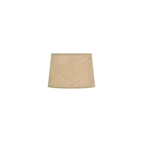 Abat-jour conique en rafia beige Ø20cm Corep