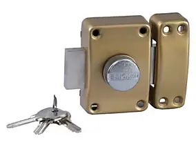 Verrou Alpha bouton 45mm ø22mm Bricard