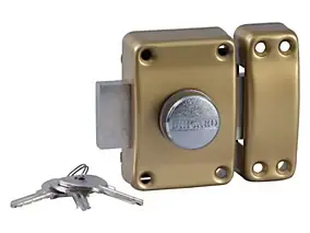 Verrou Alpha bouton 30mm ø22mm Bricard