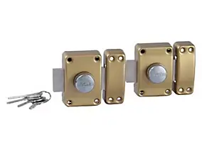 Verrou Alpha 1952 bouton 45mm (x2) même clé