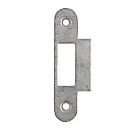 Gâche plate 20/10 1 empennage par serrure encastrée