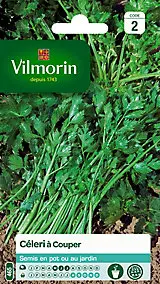 Graines de céleri variété "À couper" Vilmorin semis de mai à juillet