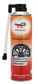 Répare crevaison 500 ml Total Energie
