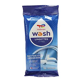 Lingettes vitres Total Energies Wash