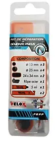 Kit de réparation et démonte-pneu Velox