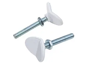 Adaptateurs Y pour barrière pour barrière de sécurité en métal, 2 pièces