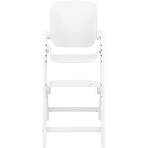 Chaise haute évolutive Nesta en bois blanc