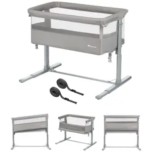 Berceau cododo 2 en 1 Zina Mineral Gray