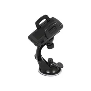 Support voiture AUTO-T Support smartphones/GPS 360° Ventouse Bras réglables Noir