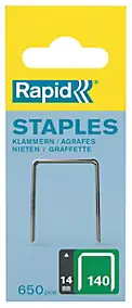 Agrafes Rapid n°140 14 mm, 650 pièces
