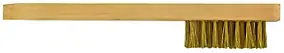 Brosse de nettoyage pour bougie automobile Tivoy manche bois et fil laiton