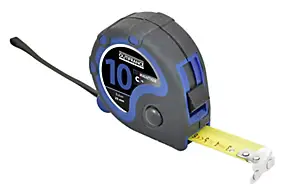 Mètre ruban mesure courte - mesure L.10m x l.25mm - non magnétique - marquage simple face - Outifrance 4791106