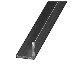 Cornière acier verni 20 x 20 mm, 1 m