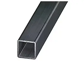 Tube carré acier verni 20 x 20 mm, 1 m