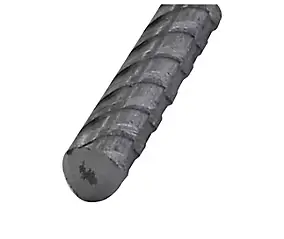 Rond béton crénelé acier verni ø8 mm, 1 m