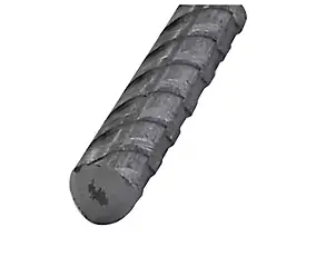 Rond béton crénelé acier verni ø6 mm, 2 m