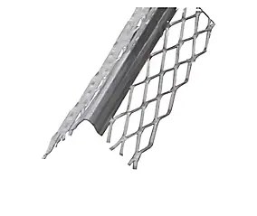 Cornière plâtrière acier galvanisé 32 x 32 mm, 2 m