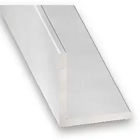 Cornière égale en aluminium CQFD 2008-5320 incolore l.100 x H.100 mm longueur 1 m