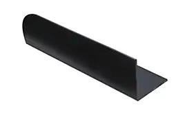 Cornière égale PVC noir 20 x 20 mm. Longueur 2 m