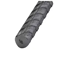 Rond béton crénelé acier verni ø10 mm, 1 m